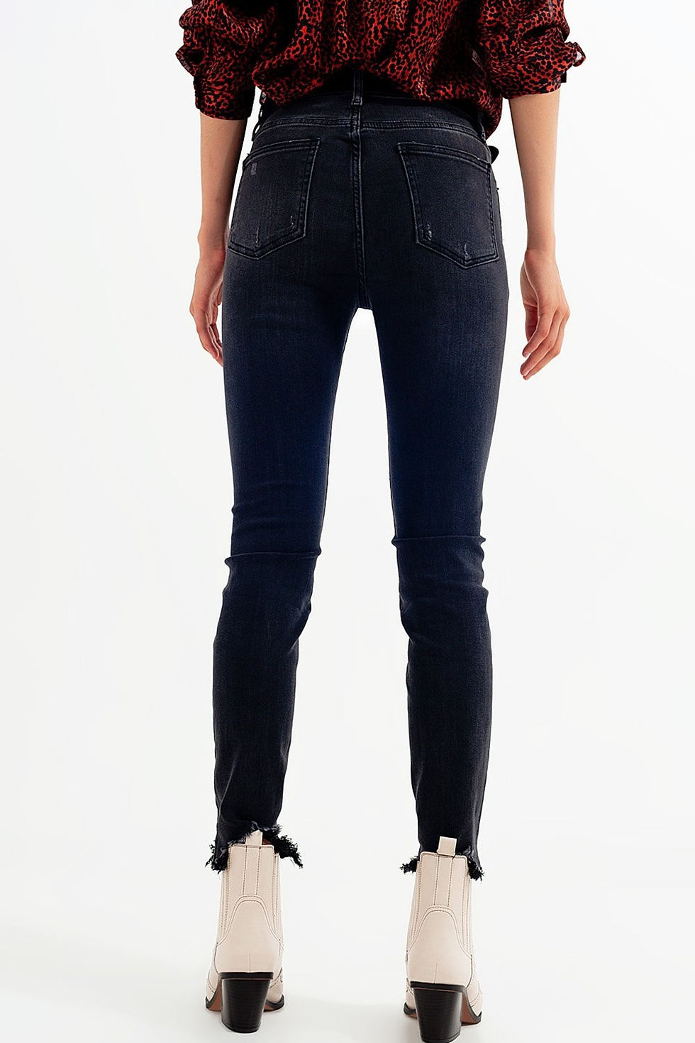 थंबनेल: Skinny Jeans in Washed Black