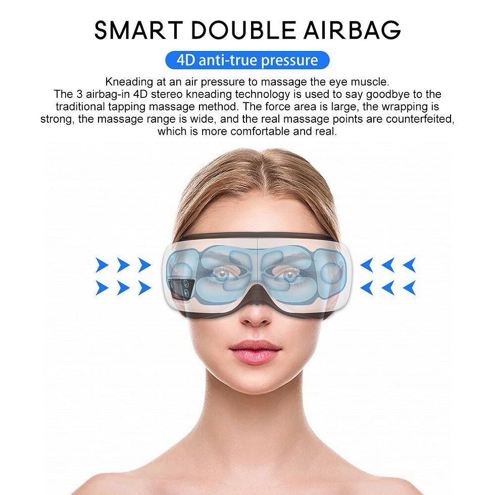 Thumbnail: Smart Visual Protection Machine - Bluetooth Music Airbag Vibration Eye Massager