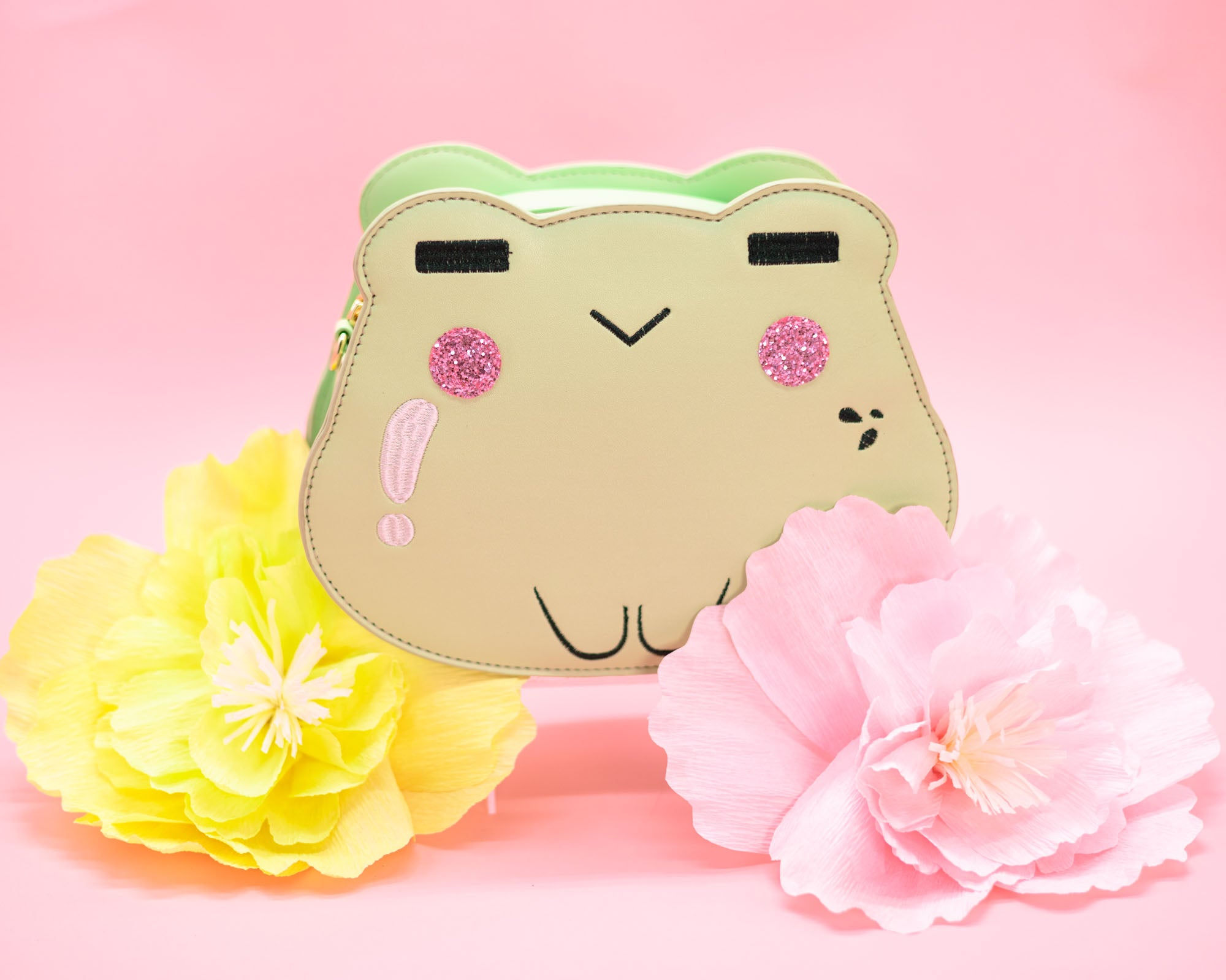 Cute Handsome Frog Handbag