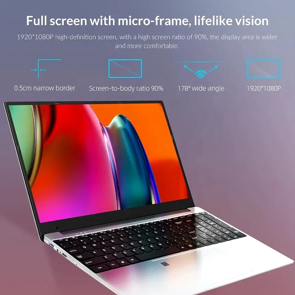Thumbnail: JOYbyART Laptop R3: 15.6" 2200U 8GB 1TB - AMD Ryzen 3 (Customizable)