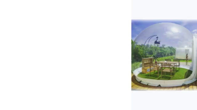Thumbnail: 乐艺充气生态房,室外圆顶帐篷小屋 Inflatable Bubble Eco-House, Camping DIY Dome Tent Cabin