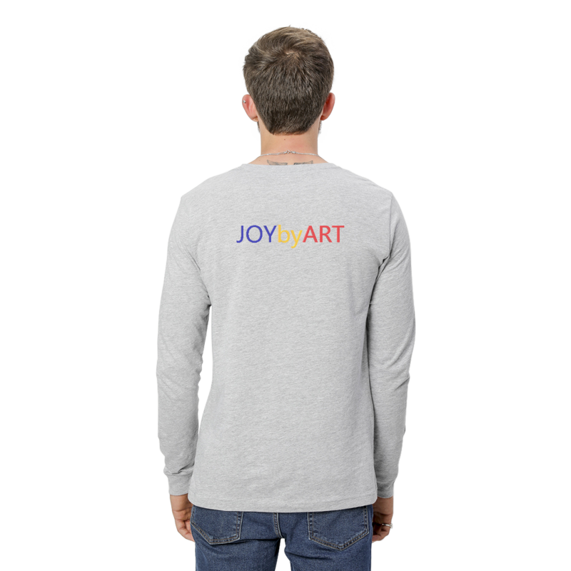 Thumbnail: JOYbyART Unisex LS Premium Cotton T-Shirt (+ Your Logo)