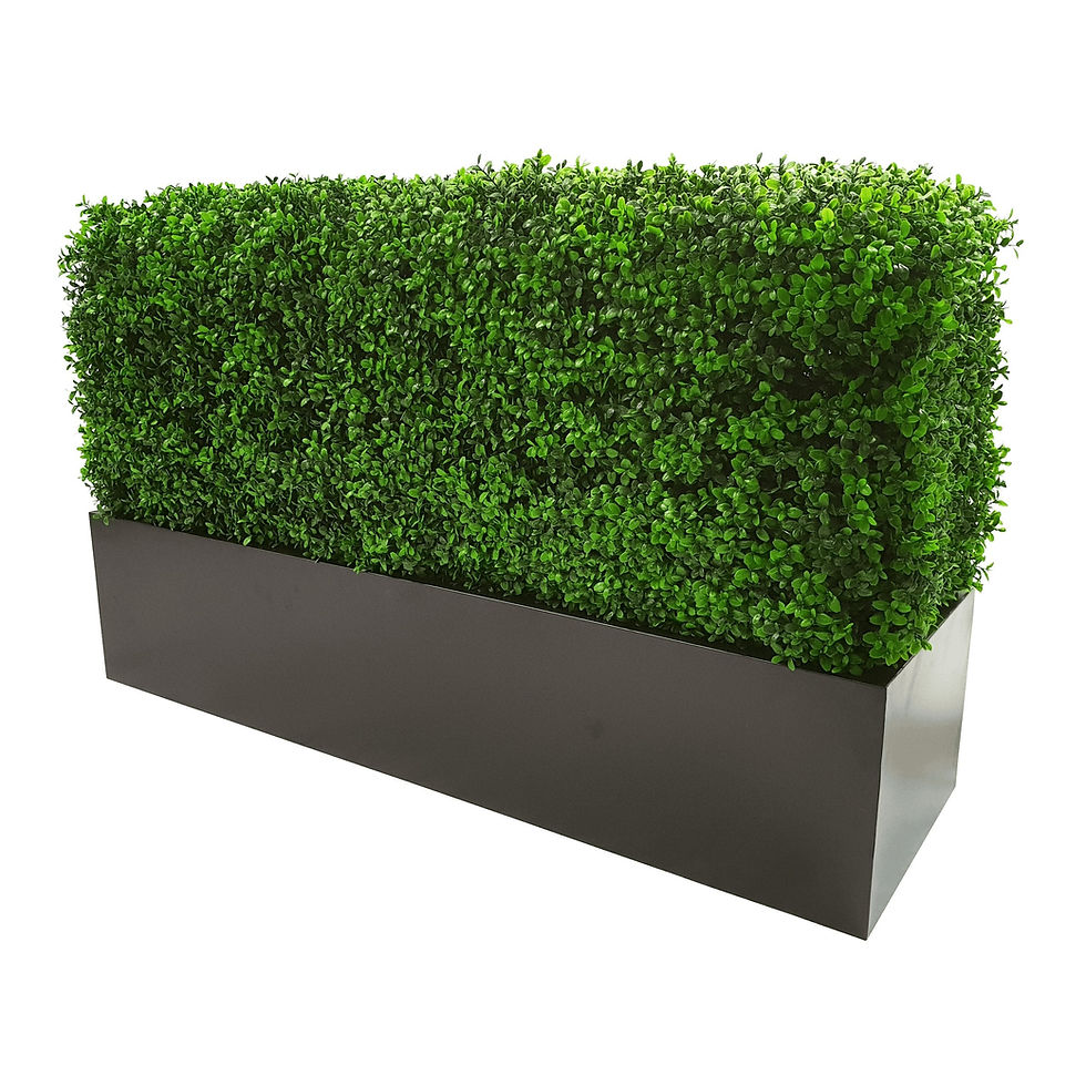 Thumbnail: Deluxe Portable Bright Buxus UV Resistant Artificial Hedge 100cm X 50cm X 25cm