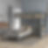 Twin over Twin Bed with Shelves-Gray