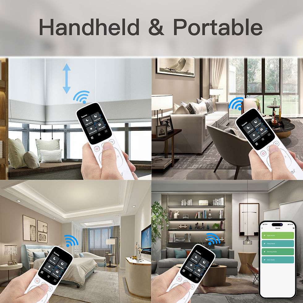 Thumbnail: Smart Home Tuya Switch & Scene Panel: Zigbee Control Lights (Customizable)