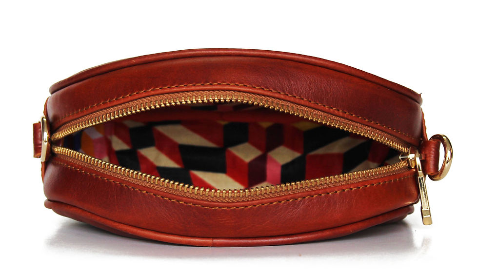 Thumbnail: 👜 Leather Brown Belt Bag