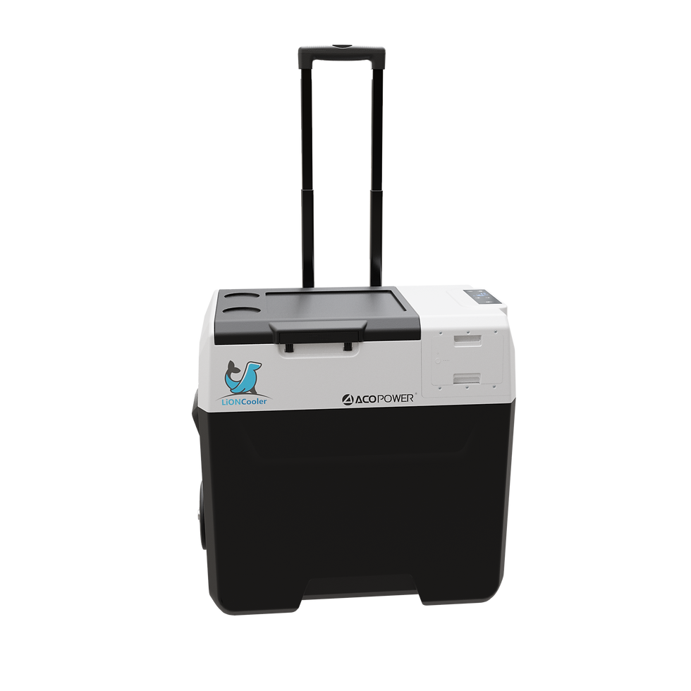Thumbnail: LionCooler X50A Portable Solar Fridge Freezer, 52 Quarts