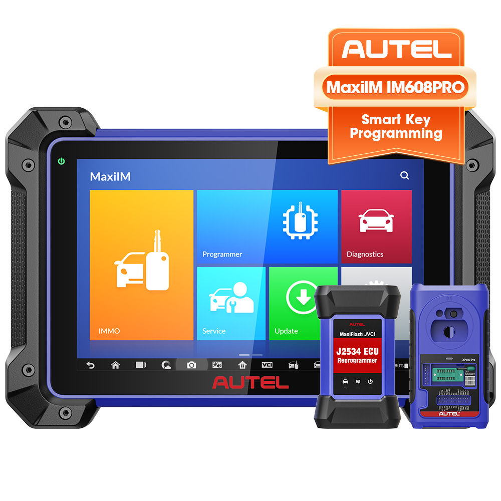 Autel IM608Pro OBD2 XP400 Key Programmer Diagnostic Machine (Customizable)