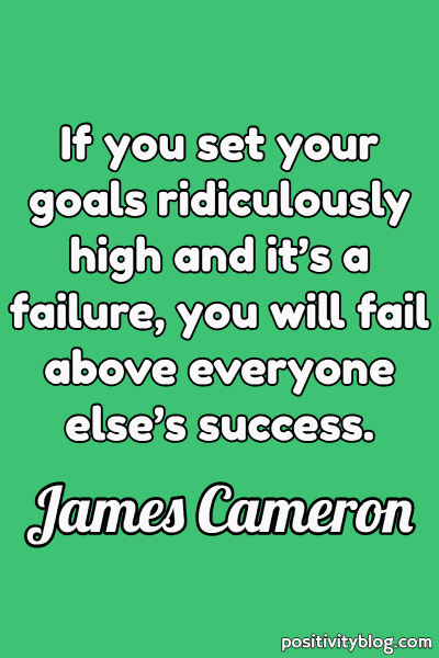 Never Give Up Quotes by James Cameron