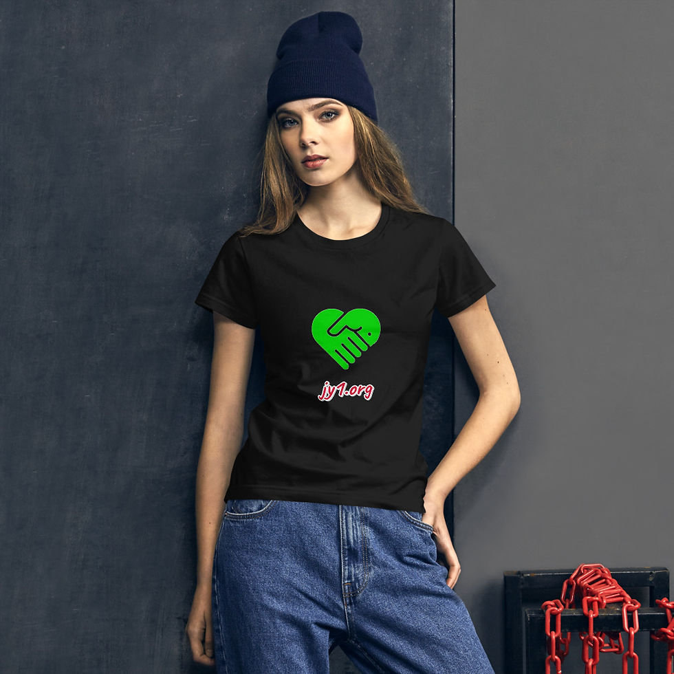 Thumbnail: jy1.org Women's short sleeve love t-shirt