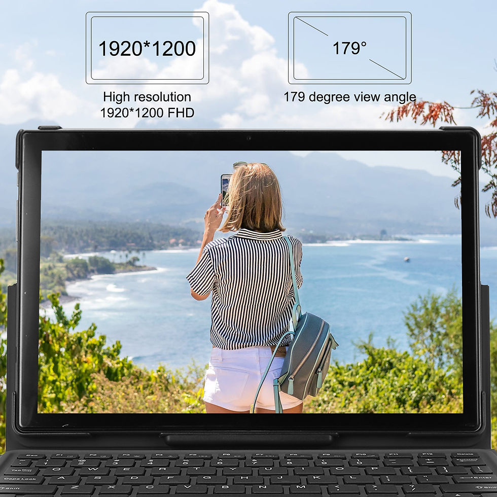 Thumbnail: Android 10 Tablet -  10.1 Inch Octa Core 4G High End Tablet Pc With Keyboard