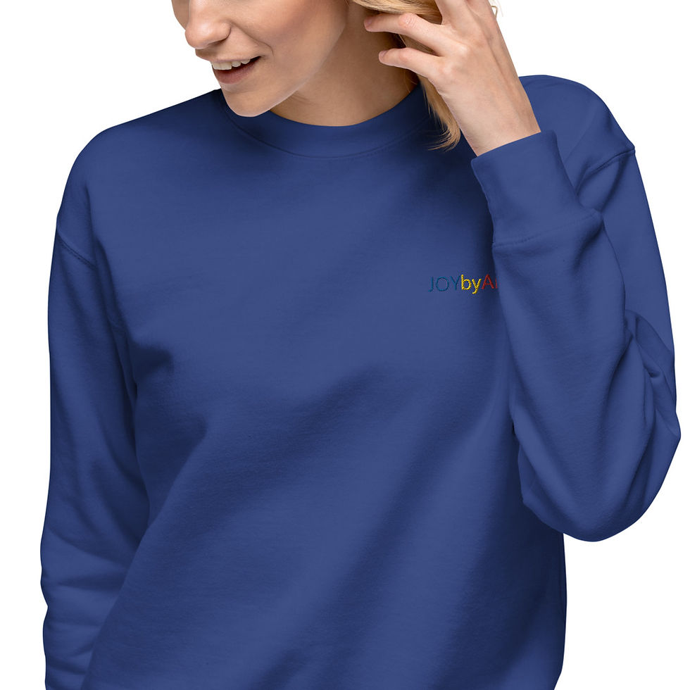 Thumbnail: JOYbyART Unisex Fleece Pullover @ joy1.org