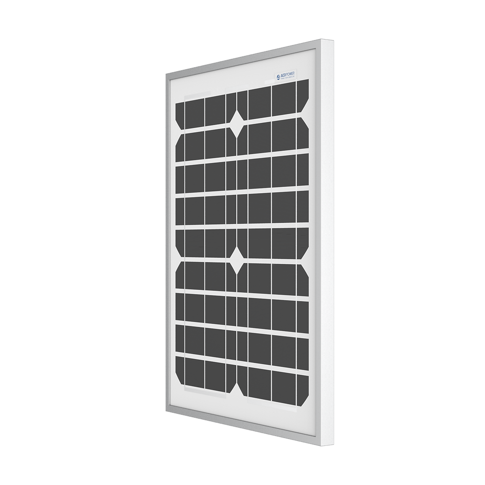 Thumbnail: ACOPower 20 Watt Mono Solar Panel for 12 v Battery Charging, Off Grid