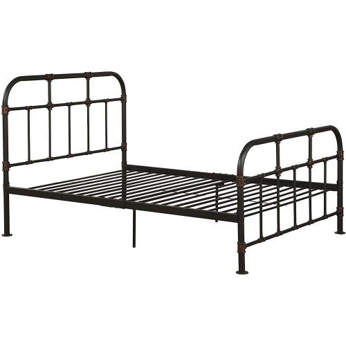 Thumbnail:  Nicipolis Twin Bed in Sandy Gray 30730T