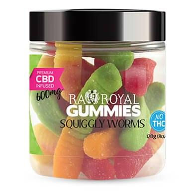 섬네일: RA Royal 麻宝愫 -麻宝愫美食-麻宝愫 -squggly Worms Gummies -300mg -1200mg