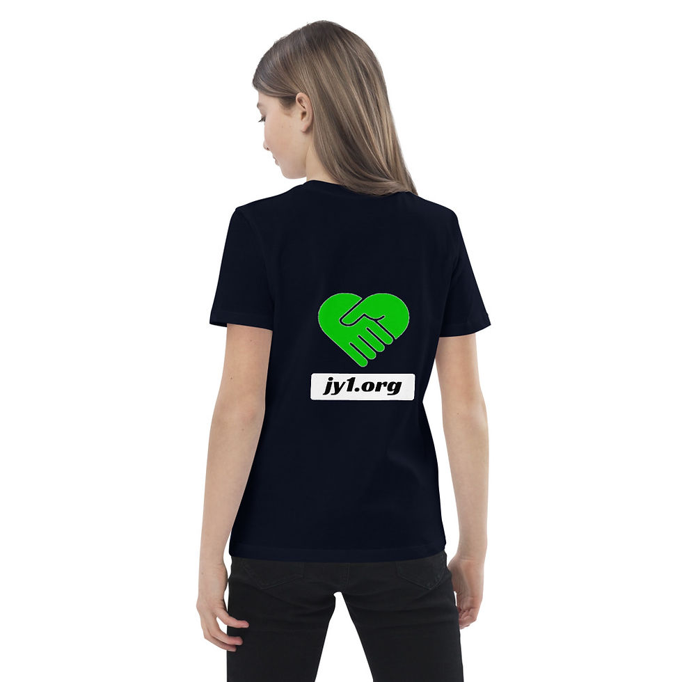 Thumbnail: jy1.org Organic cotton angel kids t-shirt