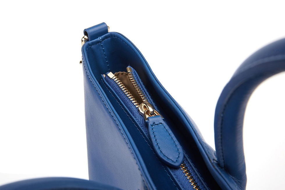 थंबनेल: Butterfly Blue Top Handle