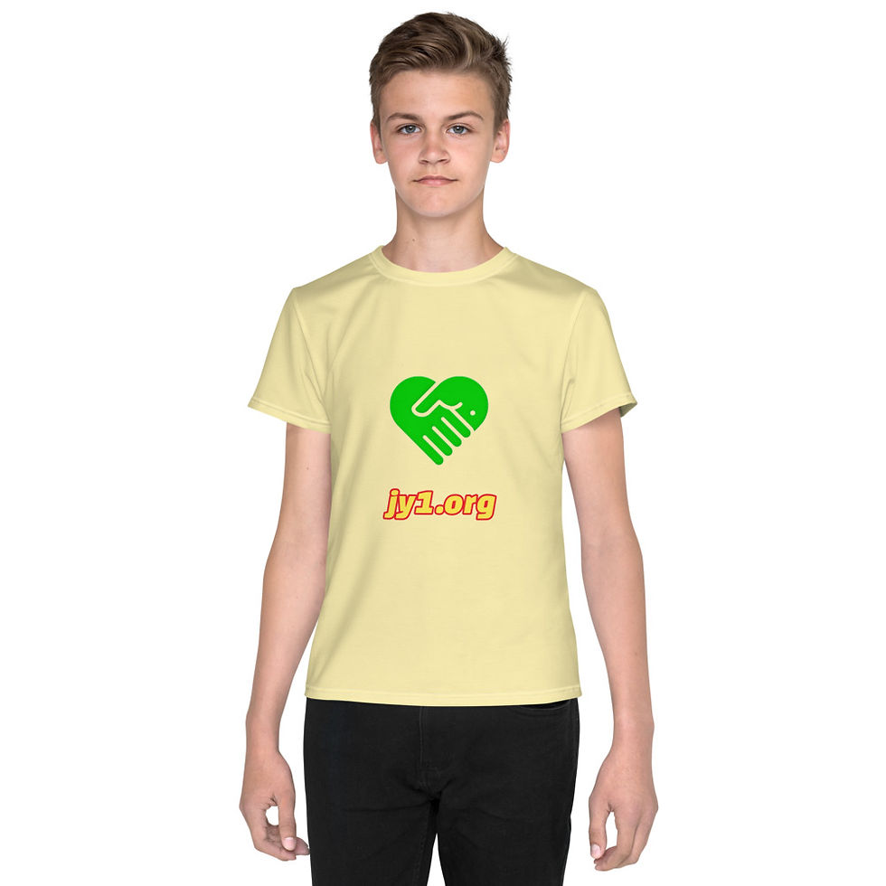 Thumbnail: jy1.org Youth crew neck crown t-shirt