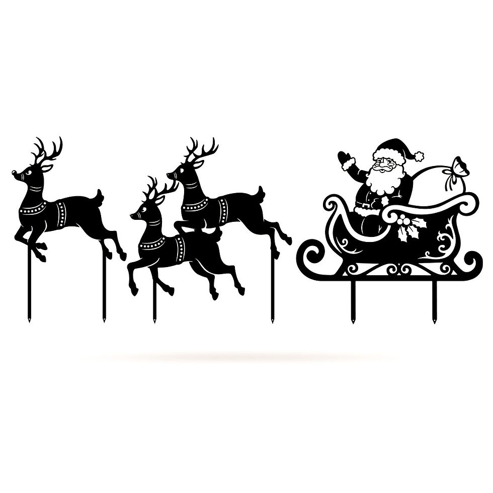 Thumbnail: Outdoor Decoration - Metal Silhouette Art In Outdoor Garden Decoration