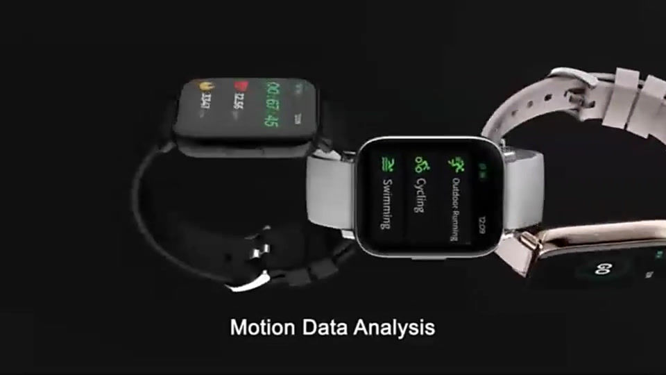Thumbnail: Wireless Smartwatch with Sound Recording, Call, Camera, Fitness for Android/iOS