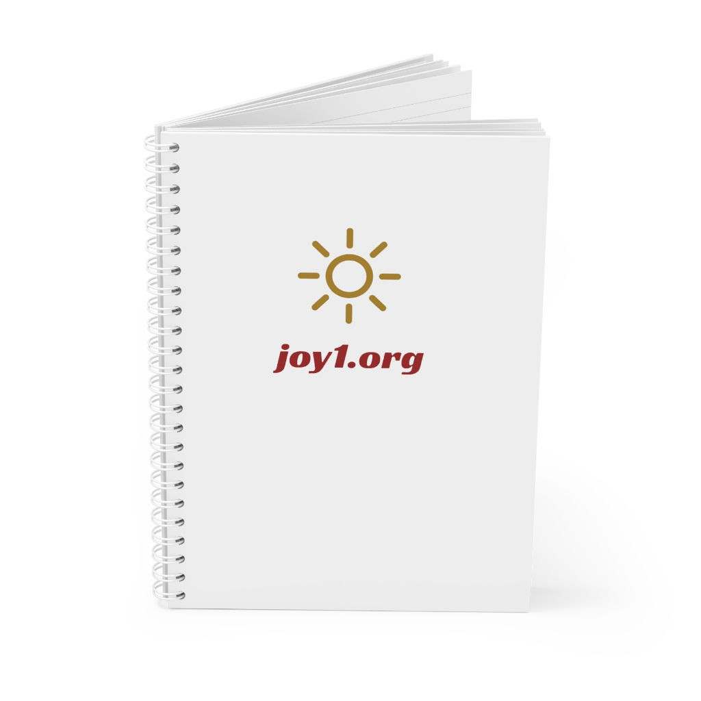 Joy1.org JOYbyART Spiral Notebook