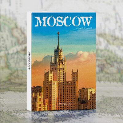Thumbnail: Cards ] 30 Sheets/Set Travel Around the World Paper Postcard, Greeting Cards