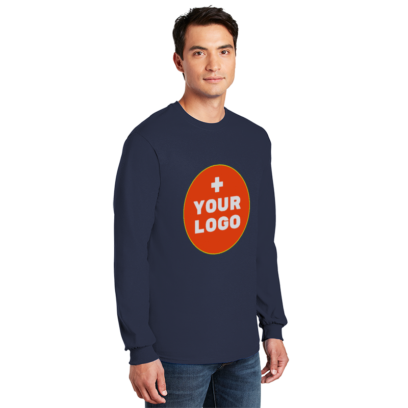 Thumbnail: JOYbyART Unisex LS Eco T-Shirt (+ Your Logo)