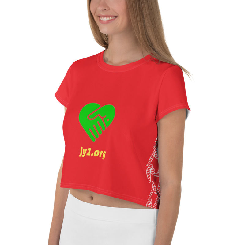 Thumbnail: 精英 吉红圆领衫 jy1.org J Red Crop Tee