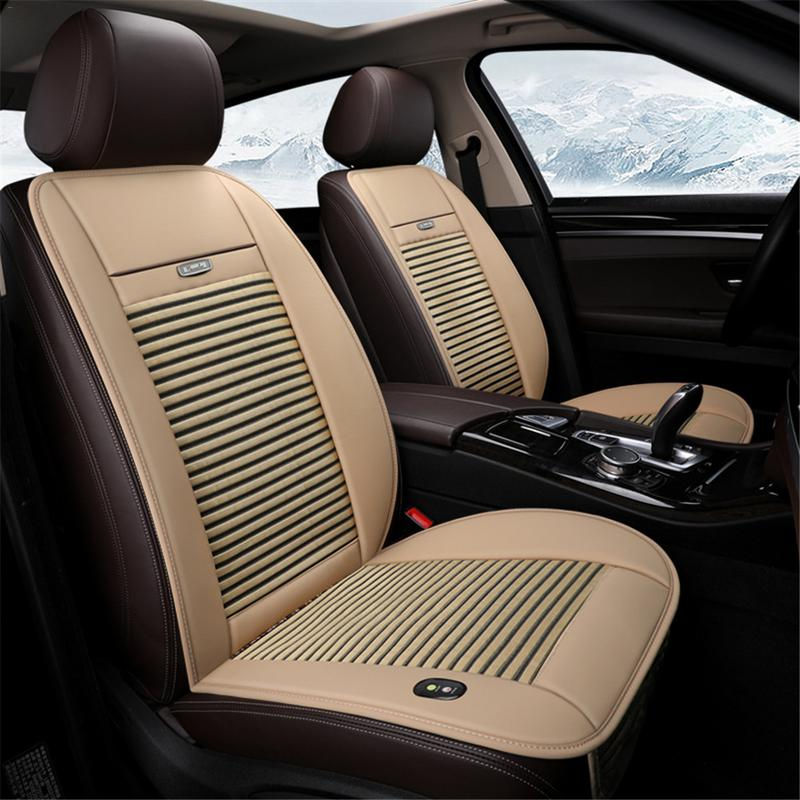 Thumbnail: Summer Fan Cool Seat Cushion for Car  - 3 Fans Single Cold Pad
