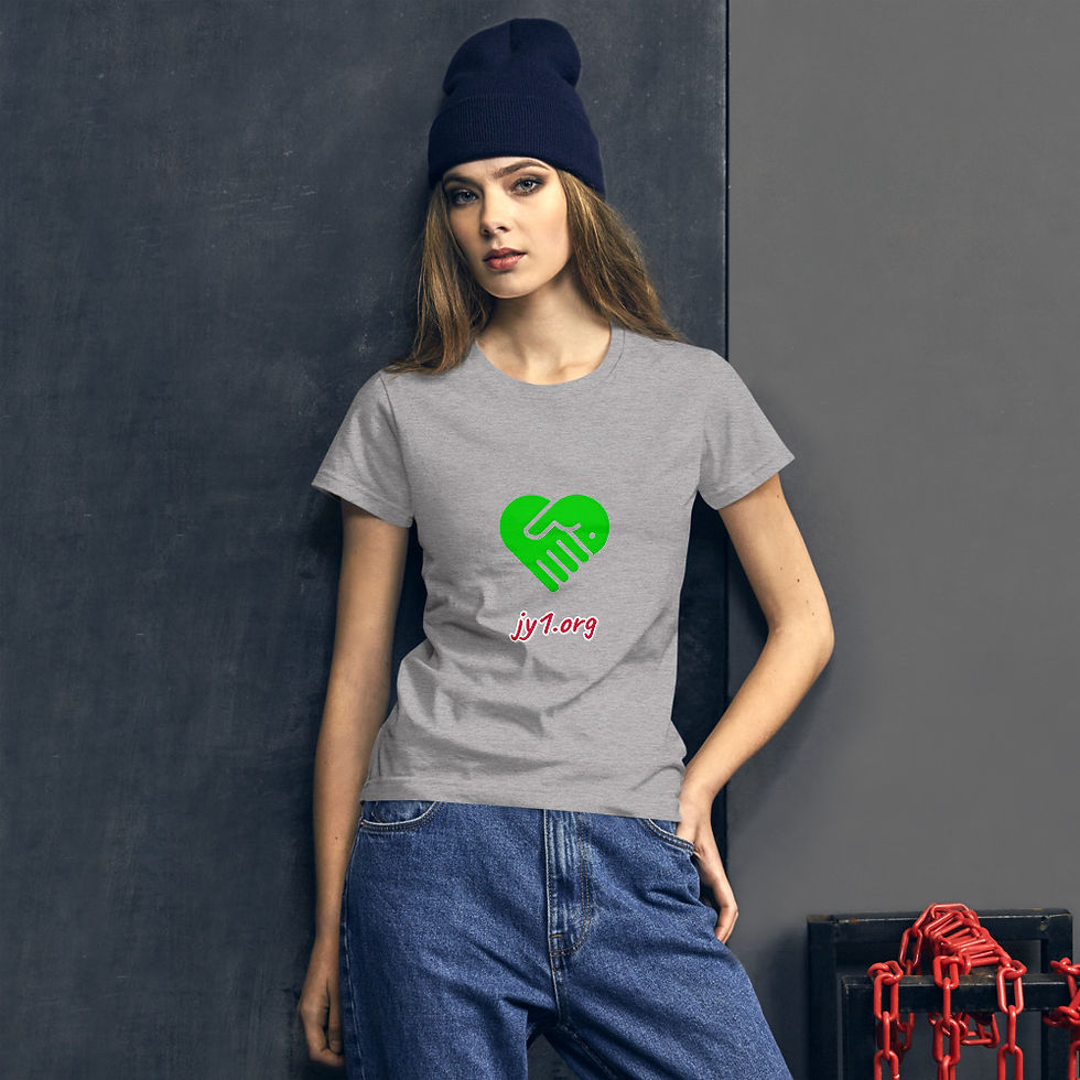 Thumbnail: jy1.org Women's short sleeve love t-shirt