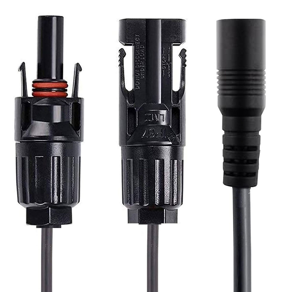Thumbnail: DC 8mm Female to Solar Connector Adapter Cable
