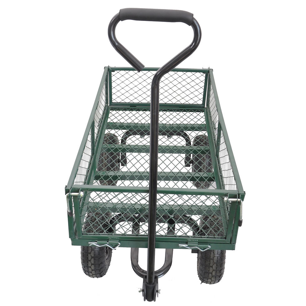 Thumbnail: Wagon Cart Garden cart trucks make it easier to transport firewood