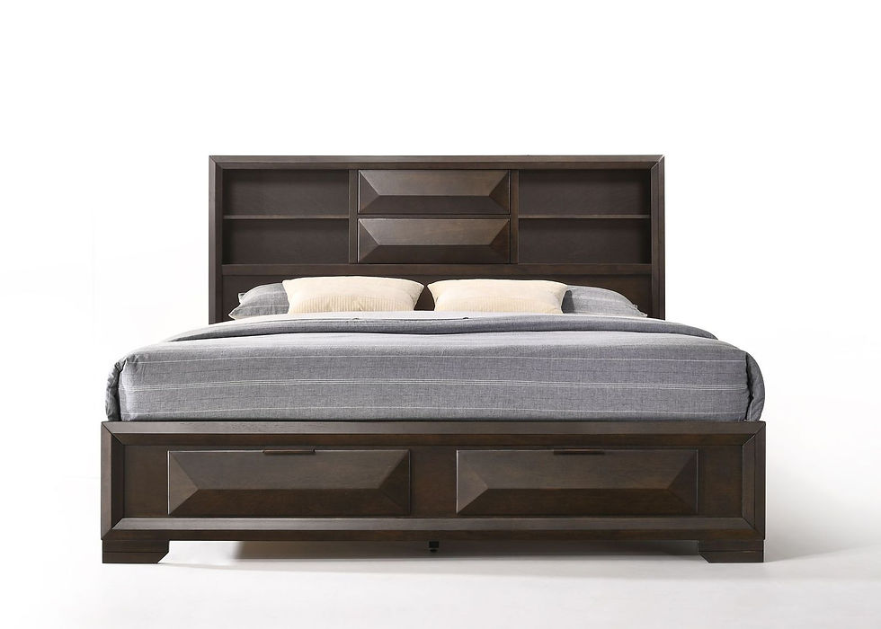 Miniatura:  Merveille Queen Bed in Espresso 22870Q