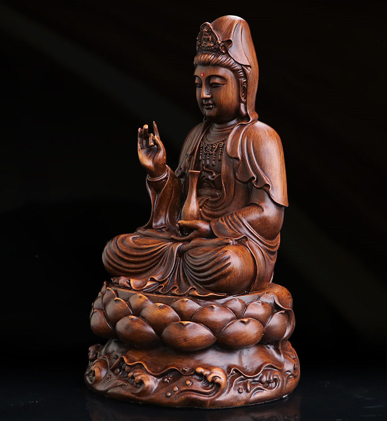 Thumbnail: Resin Guanyin Bodhisattva Statue - Fengshui Home Decoration