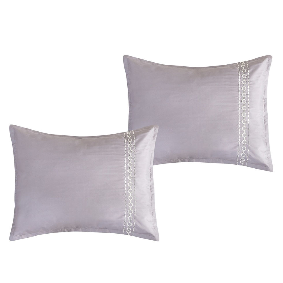 Thumbnail: 🛏️ LAGUNA Trendy Bedding Set, 7-pc
