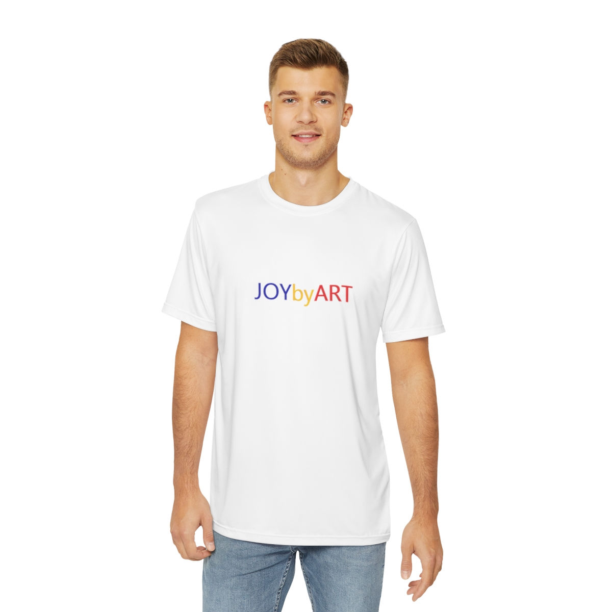 JOYbyART Men's Polyester Tee (Customizable)