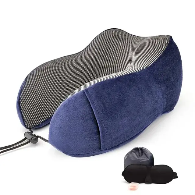 Thumbnail: Soft Travel Pillow for Neck with Memory Foam