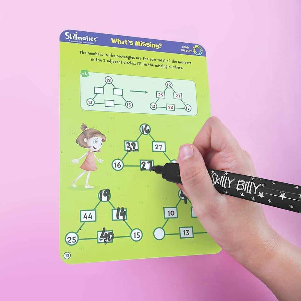 Thumbnail: Skillmatics Logic Puzzle - Build Logic & Problem Solving Skills in Children