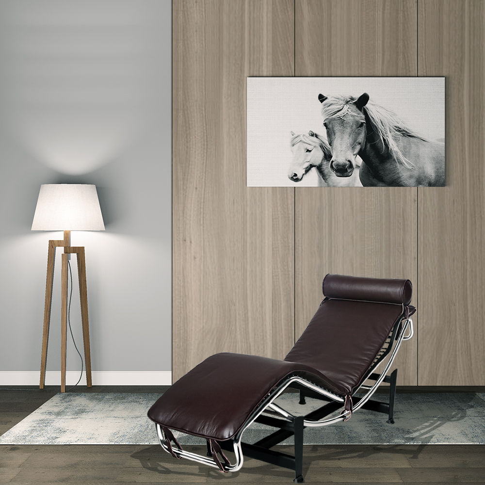 Le Corbusier LC-4 Style Replica Chaise Lounge Chair Mid Century Modern for livin