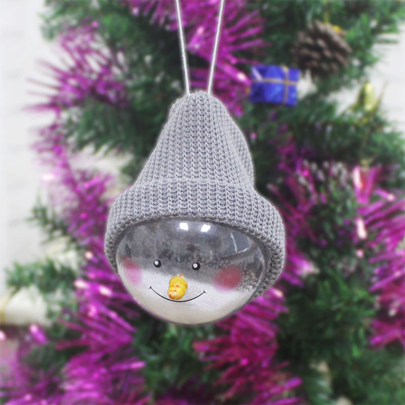 Thumbnail: Christmas Decorations - Christmas Snowman - Children's Toy - Plastic Christmas 