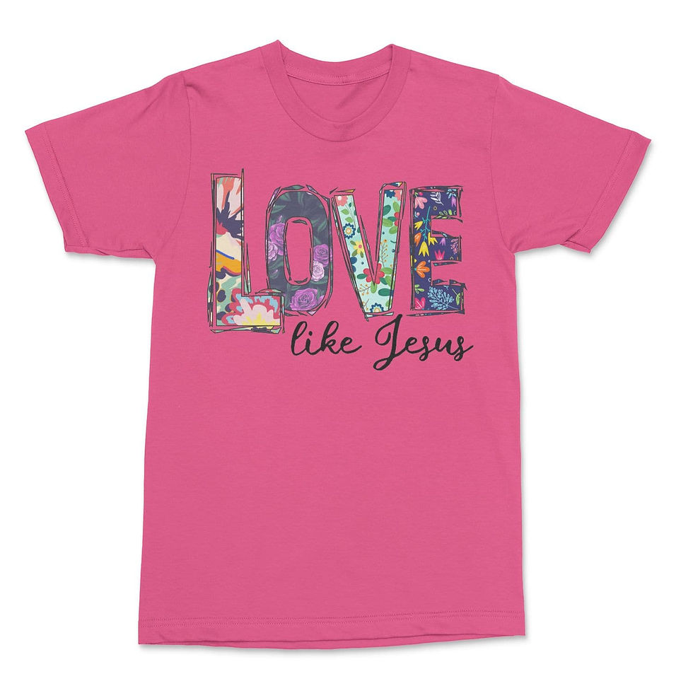 Thumbnail: Love Like Jesus Inspiration T Shirts