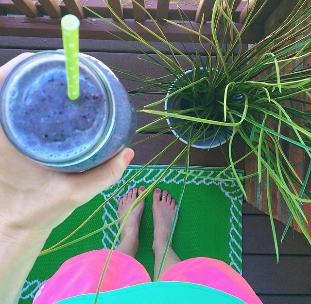 purple smoothie