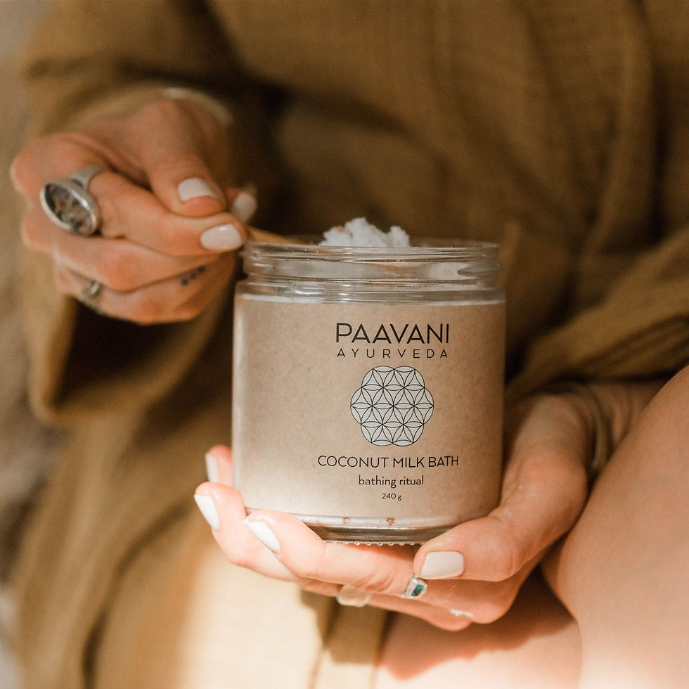 Thumbnail: Coconut Milk Bath | Ayurvedic Herbal Soaking Ritual for Skin & Spirit