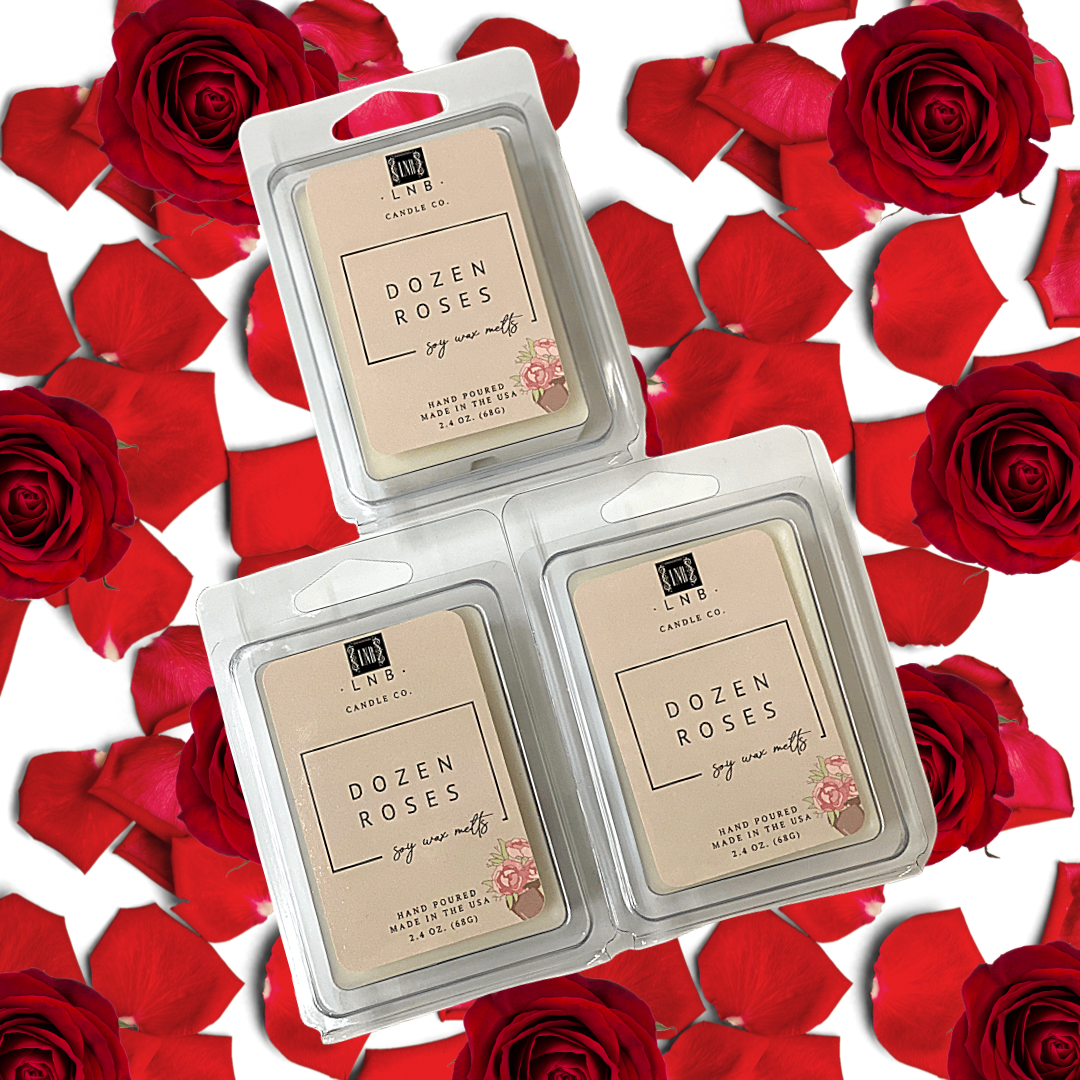 Wax Melt Dozen Roses Scent