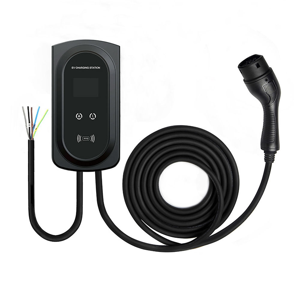 Thumbnail: Standard Black EV Charger 7kW Type 1 for Smart Homes (Customizable)
