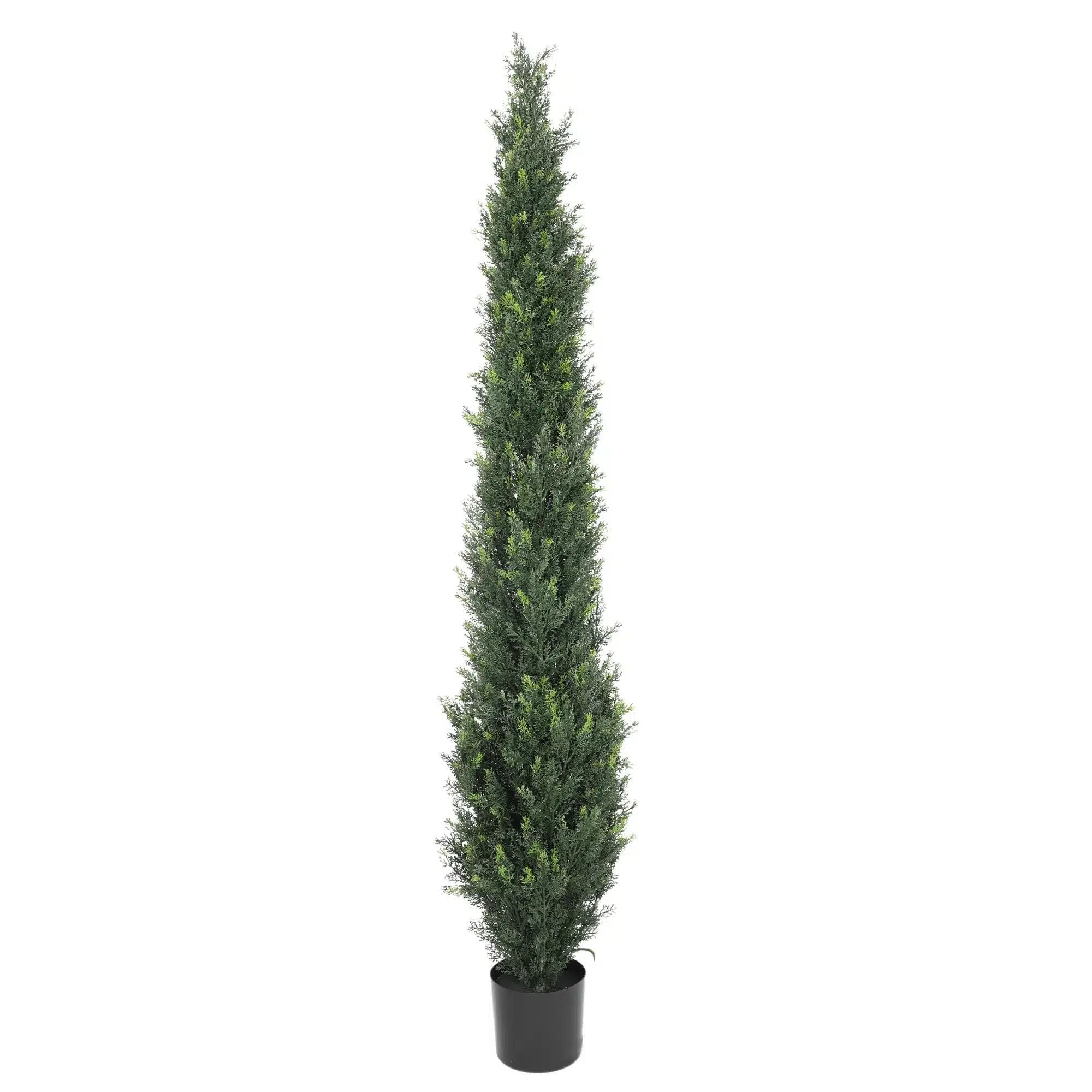 Artificial Cypress Pine Tree, UV Resistant, 2.1M