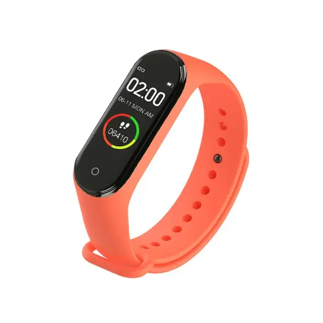 Thumbnail: Men and Women Waterproof Bracelet with Blood Pressure and Heart Rate Monitor