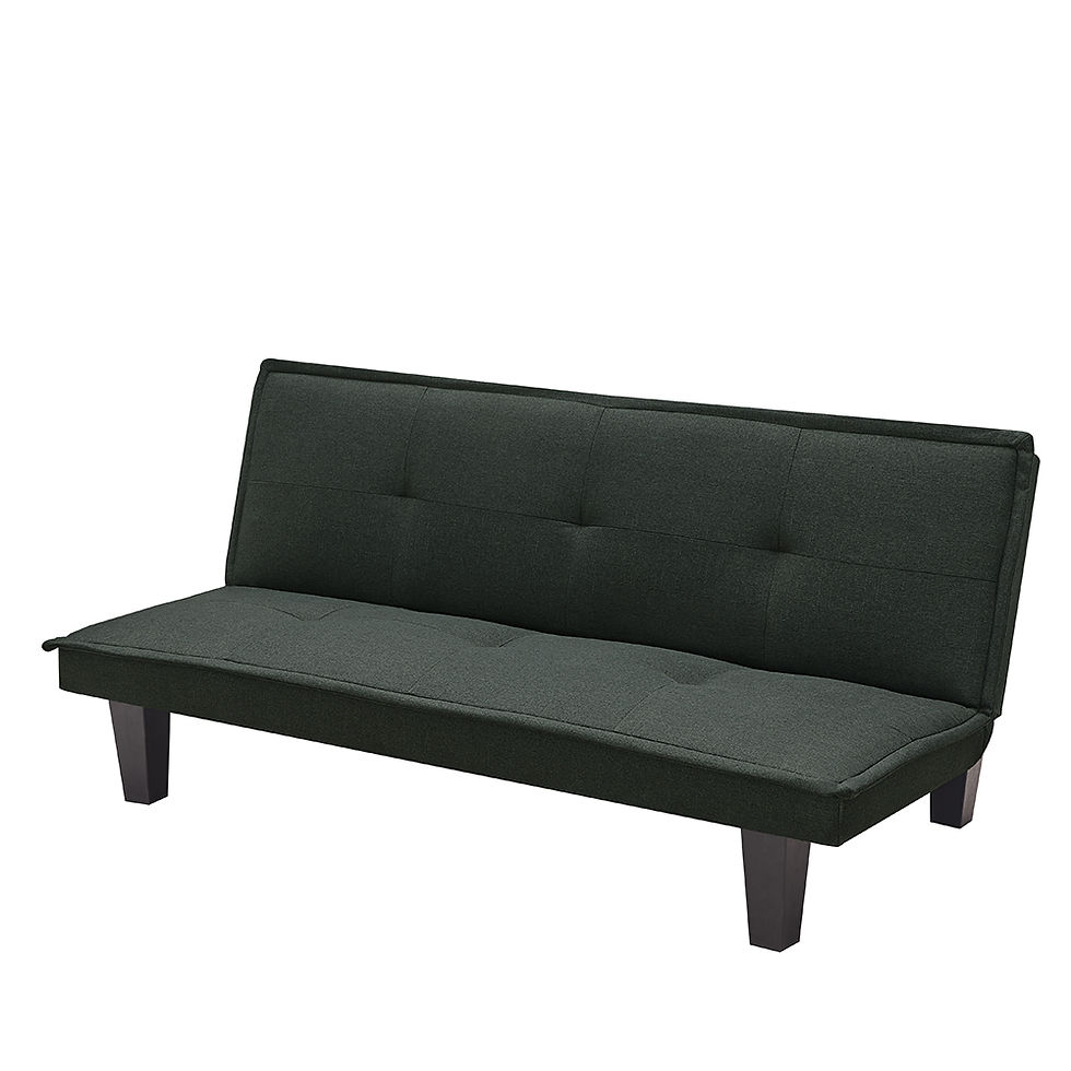 थंबनेल: Modern Fabric  Futon Sofa Bed , Convertible Folding Futon Sofa Bed Sleeper for H
