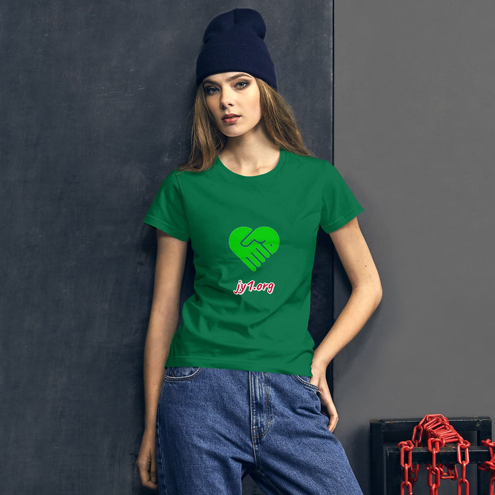 Thumbnail: jy1.org Women's short sleeve love t-shirt