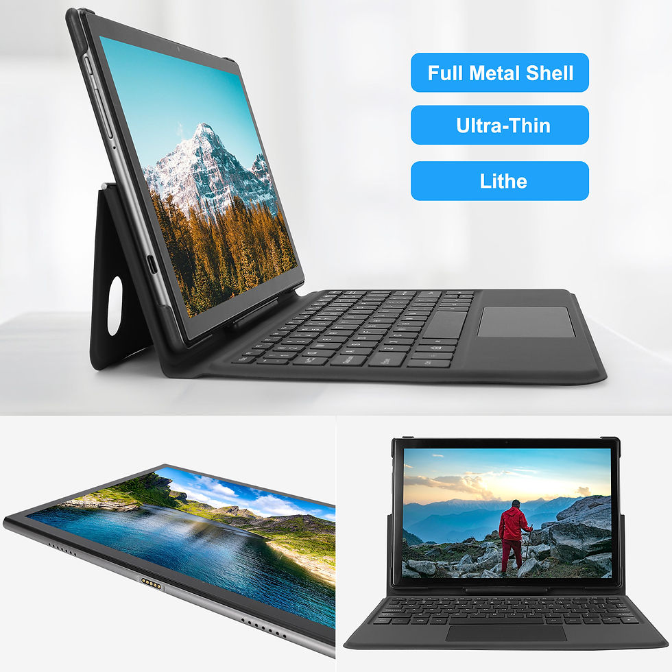 Thumbnail: Android 10 Tablet -  10.1 Inch Octa Core 4G High End Tablet Pc With Keyboard